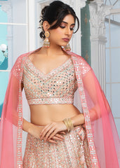 Beige Lehenga
