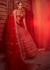 Royal Red Lehenga Set