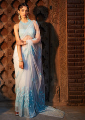 Aqua Silk Saree