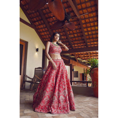 Sonya - Crimson Bagh Lehenga Set