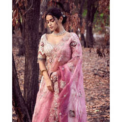 Sonya - Ivory Mor Bagh Lehenga Set