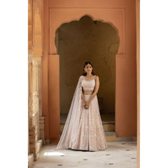 Baby Pink Lehenga Choli Set