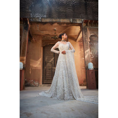 White Gharar Kurta Set