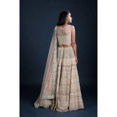 Pastel Sky Lehenga Set